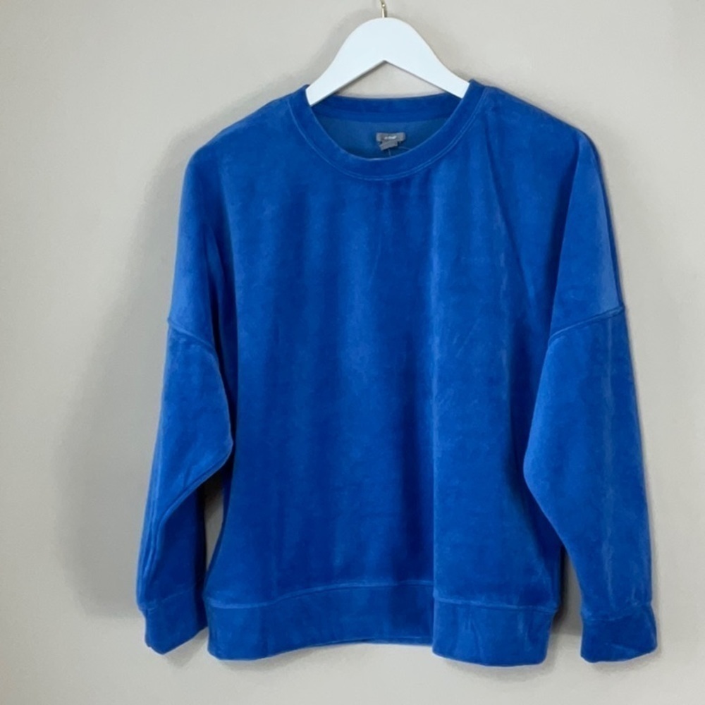 AE Blue velour sweatshirt